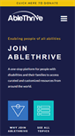 Mobile Screenshot of ablethrive.com